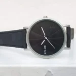 POLICE-Master-Lock-with-White-Hands-Black-Watch