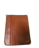 Pure Leather D.N type Red Lined Purse
