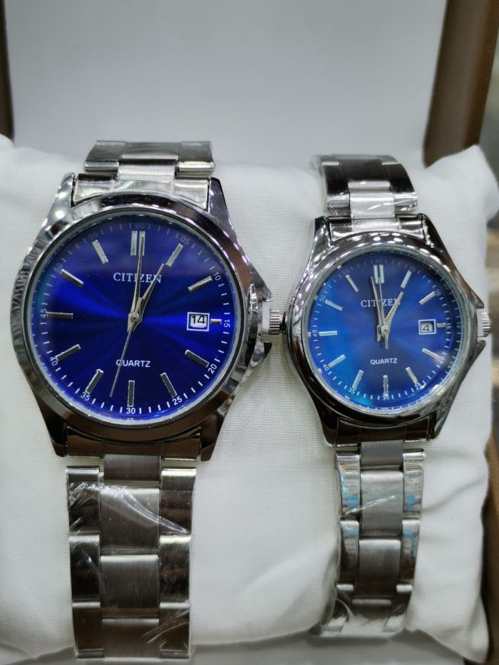 Citizen Pair watch for couples Blue Dial