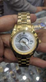 Silver Dial Rolex Watch
