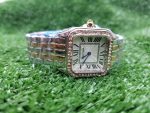 Cartier Stylish Square Dial Watch with Roman Hour Markers