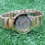 Rado Jubile Silver Dial Golden Chain Ladies Watch