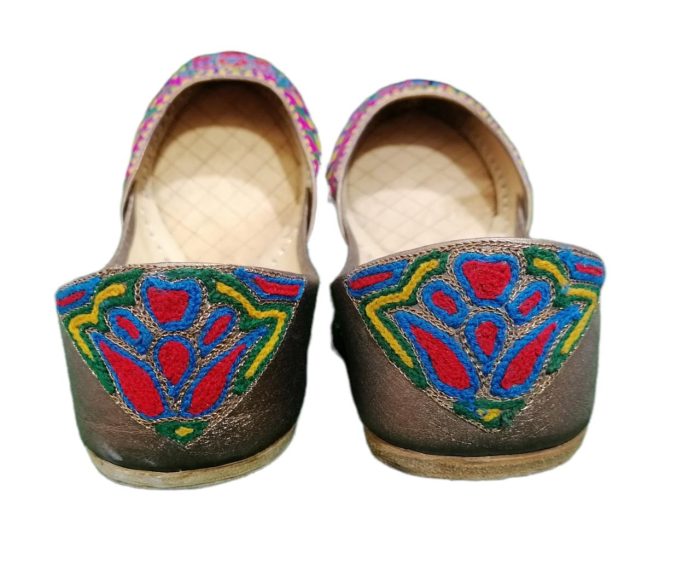 multi color embroidered Khussa for ladies